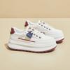 Spring White Shoes New Style of Female Students' Thick-soled High-rise Sports Shoes Casual Shoes