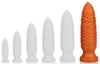 Plug Long Pine XXL 28 X 8 Cm Orange - TheAssGasm - SILICONE ANAL PLUG