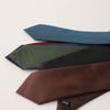 Solid Color Striped Neck Ties 8cm Width Men's Wedding Tie Classic Mens Necktie  Wedding Party