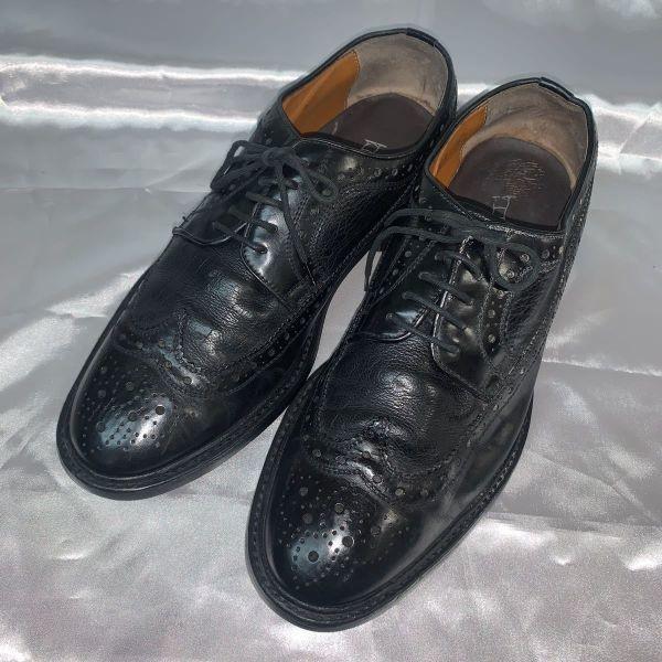 

REGAL Goodyear Welt Wingtip Business Shoes Kumgang Model Size 26.0EE Black(USED)