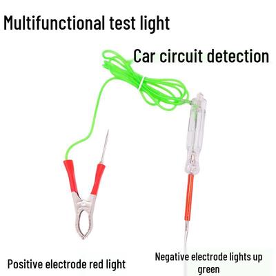 Leistungsstarker LED-Stromkreis-Teststift mit zwei Farben 12V/24V: Multifunktionswerkzeug zur Licht- und Stromkreisdetektion.
