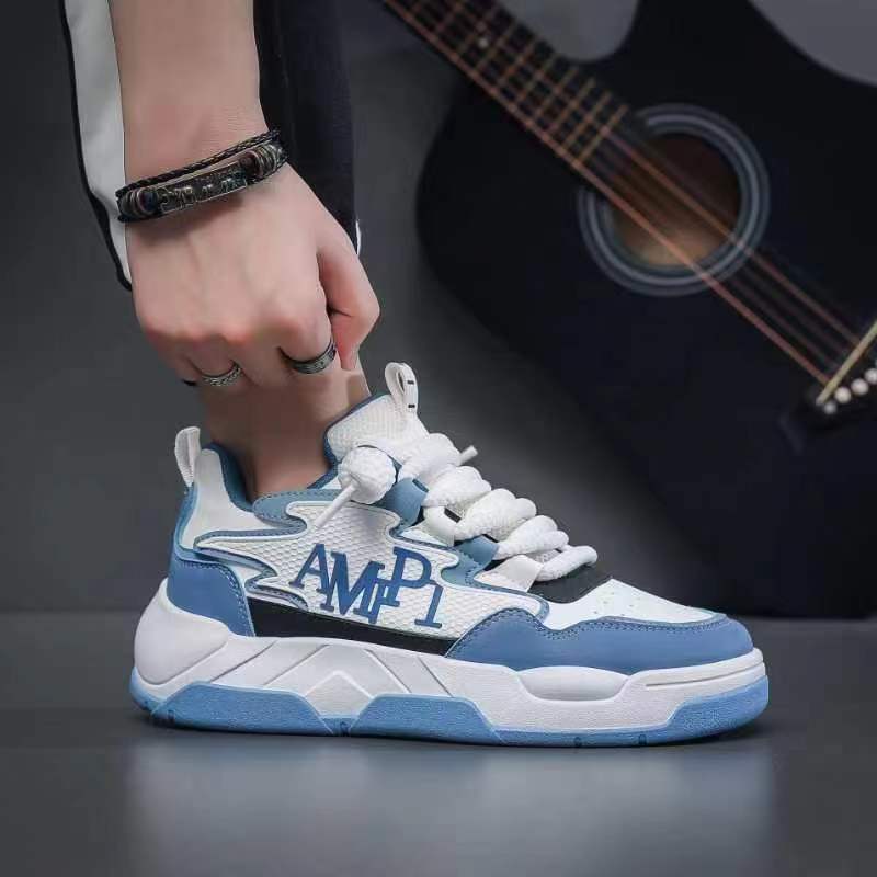 

2025 new men s shoes new casual versatile sports leisure, board shoes popular trendy shoes C280 45 синий