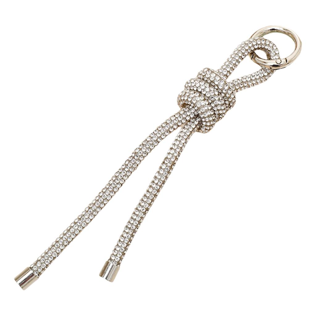 Dazzling Rhinestones Phone Bracelet Fashionable Diamonds Key Cord Unique Bag Decoration for Sophisticated Women Girls