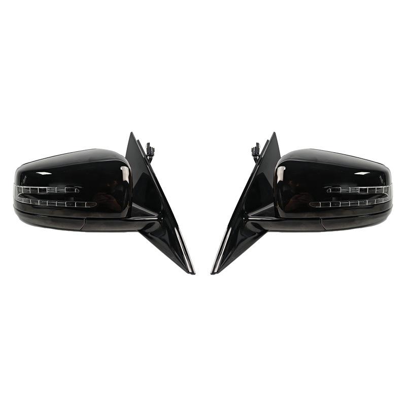 Rearview Mirror Assembly for 09-12 Mercedes-Benz E-Class W212 (2128102076 / 2128102176) Rearview Mirror Assembly L Black - 2128102176