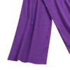 Women Pants Mid Waist Loose Fit Solid Color Wide Leg Lady Trousers for Daily Wear