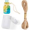 2025 Trend Wishing Bottle Silicone Molds Drift Bottle Resin Quicksand Container With Cord For DIY Keychain Pendant Crafts Candle