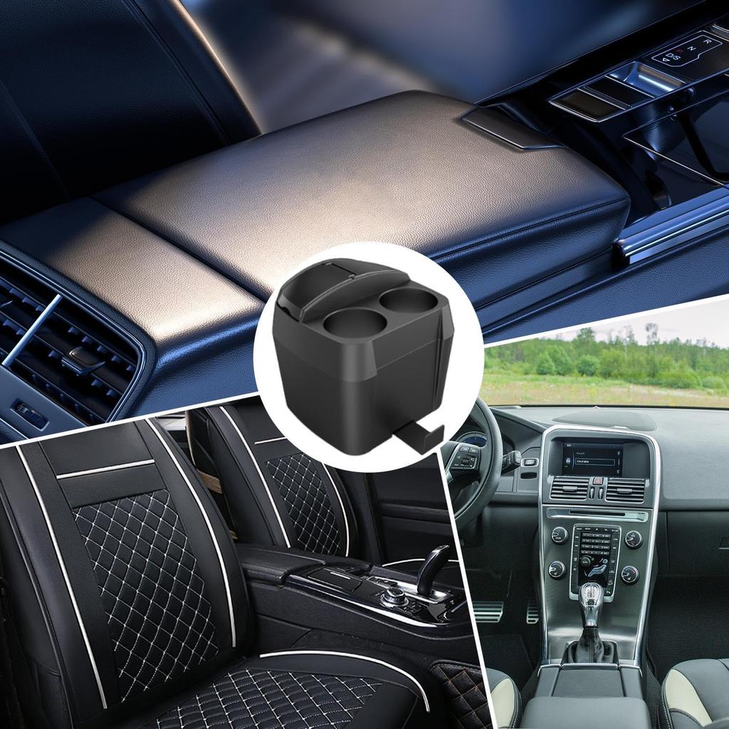 Car Console Organizer with Cup Holder, Car Cup Holder Trash , Vista Center Console