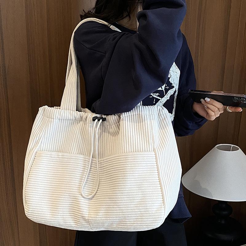 Large Capacity Handbag - Women's Commuter Shoulder Bag - Casual School Bag - Tote Bag