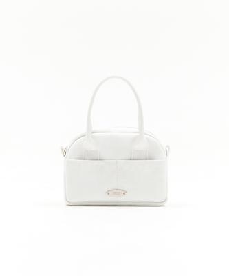 Cueclyp [Hidden Worker] Mini Bowling Bag (White)
