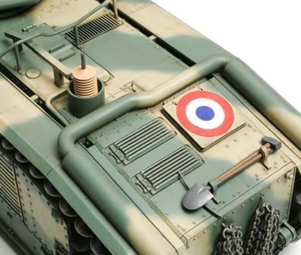 Seria Tamiya Military Miniature 282 Francuski Czołg B1 bis Plastikowy Model do Składania 35282 1/35 Nr.