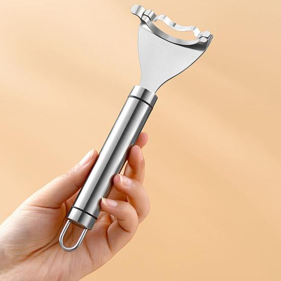 Corn Sheller Food Grade 304 Stainless Steel Corn Peeler Sharp Edge Corn Peeling Tool Quick Effortless Peeling Corn Stripper Kitchen Gadget