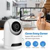 iCsee Dual-Lens HD WiFi Camera: Smart 360° Full-Color Night Vision Security