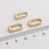 14K Gold-Filled Oval O-Ring Clasp for DIY Bracelets & Necklaces