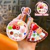 Keyring Voice Recording Keychain with Happy Birthday Song Dessert Bag Charm Pendant  Birthday Gift