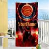 Bayern Munich Customize Your Name Beach Towel Super Soft Microfiber Quickdry Fabric Suitable for Sports Travel Swimming Yoga Bathroom Beach And Pool