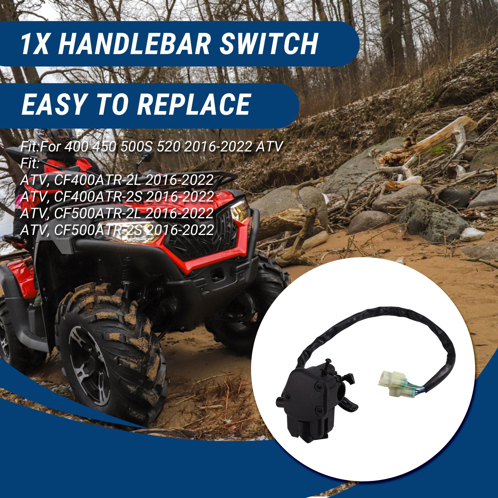 ATV Handlebar Switch Right Hand Combination Switch For Cfmoto Cforce 400 450 500S 520 2016- ATV 9GQS-160700-A87Q чёрный