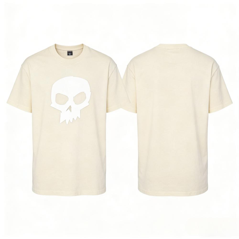 Skull Pattern Printed Tshirt Suitable for Both Unisex and Women Providing Comfortable Street Fashion and Trendy Clothing
