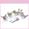 Home Sweet Chis Cute Figurine Set Micro Landscape Decor For Gift Collection And