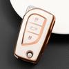 Pokrowiec Etui na Kluczyk Samochodowy TPU Uchwyt na Obudowę Kluczyka Do Toyota Auris Corolla Avensis Verso Yaris Aygo Scion Tc Im Camry Rav4