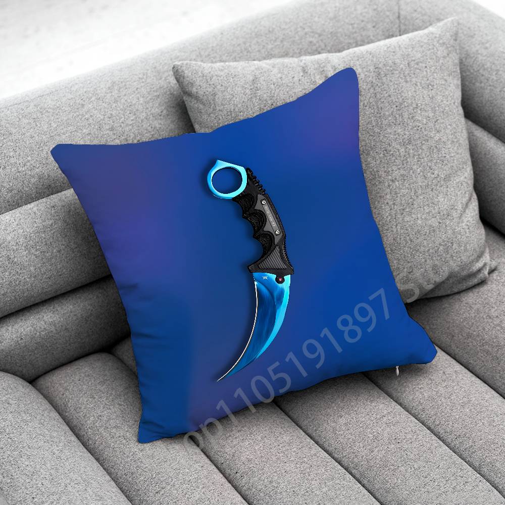C-CSGO C-CS GO Throw Pillow Case For 45x45cm 40x40cm 55x55cm 50x50cm 30x30cm Square Car Pillowcase Shell