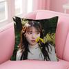 Pillowcase Toon Gift Cushion Cover Bedroom Home Sofa Chair Seat Decor Pillow Case Korean Singer Lee Ji Eun Iu