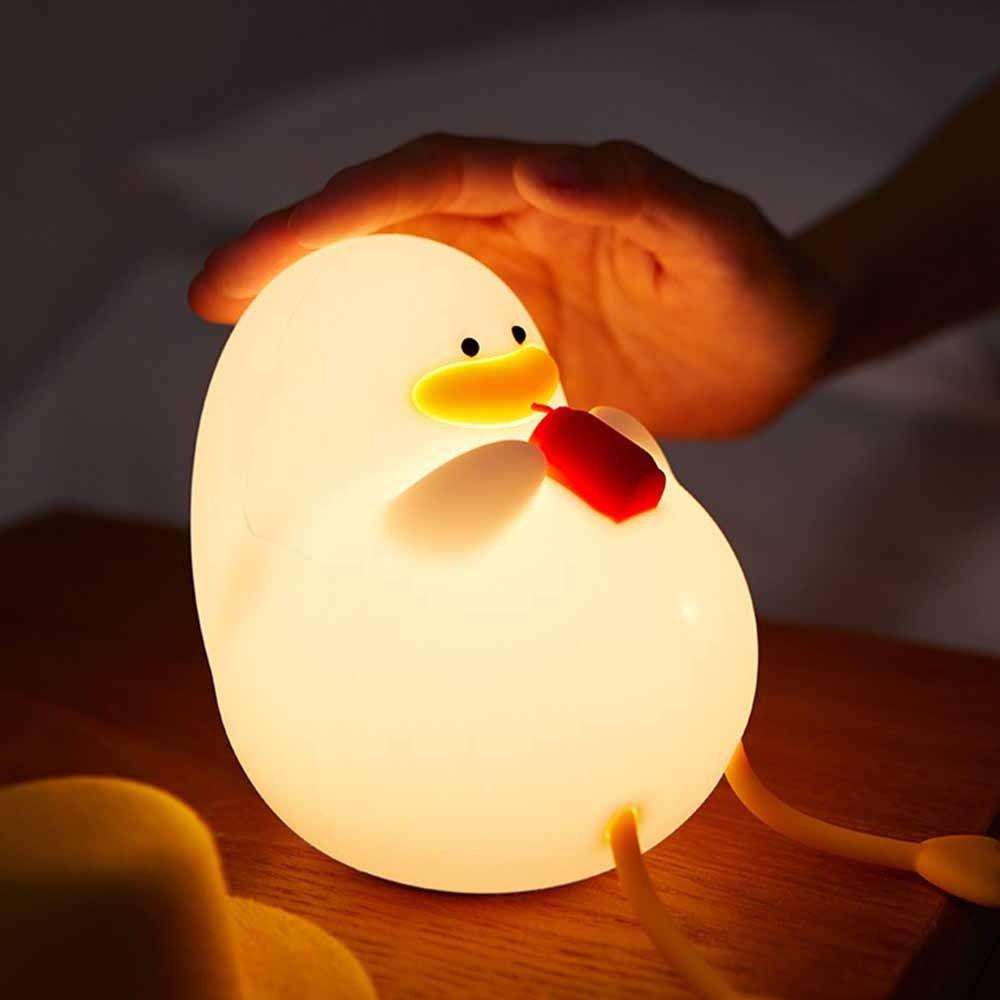

Защита глаз утка ночник USB аккумуляторная настольная декоративная лампа студенческие общежития