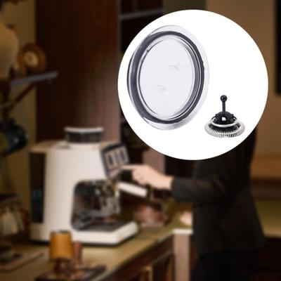 Frother Lid Milk Cover with Frothing Whisk Seal Part for Coffee Lovers