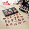 50Pcs Basketball Theme PVC Waterproof Stickers for Luggage Laptop Phone Case Decoration