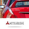 Metall-Autoaufkleber für Mitsubishi-Modelle: ASX, Lancer, Lingyue, V3 und EVO.