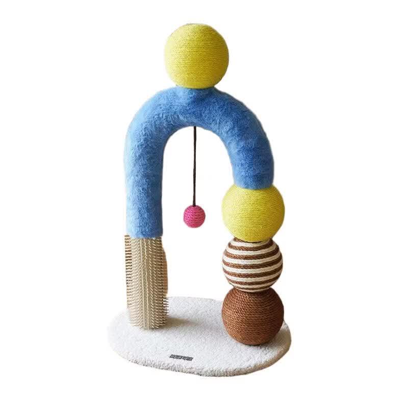ZEZE Bubbling Ball Multi-functional Cat Scratching Post