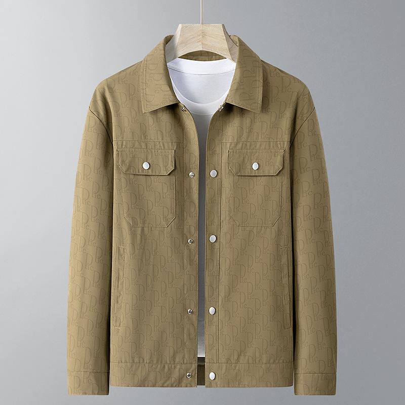 

Мужская весенне-осенняя новая модная рабочая куртка с лацканами, мужской весенний повседневный топ 5XL