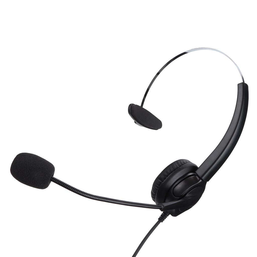 Telephone Headset OmniDirectional Business Office Telephone Call Center Corded Headset