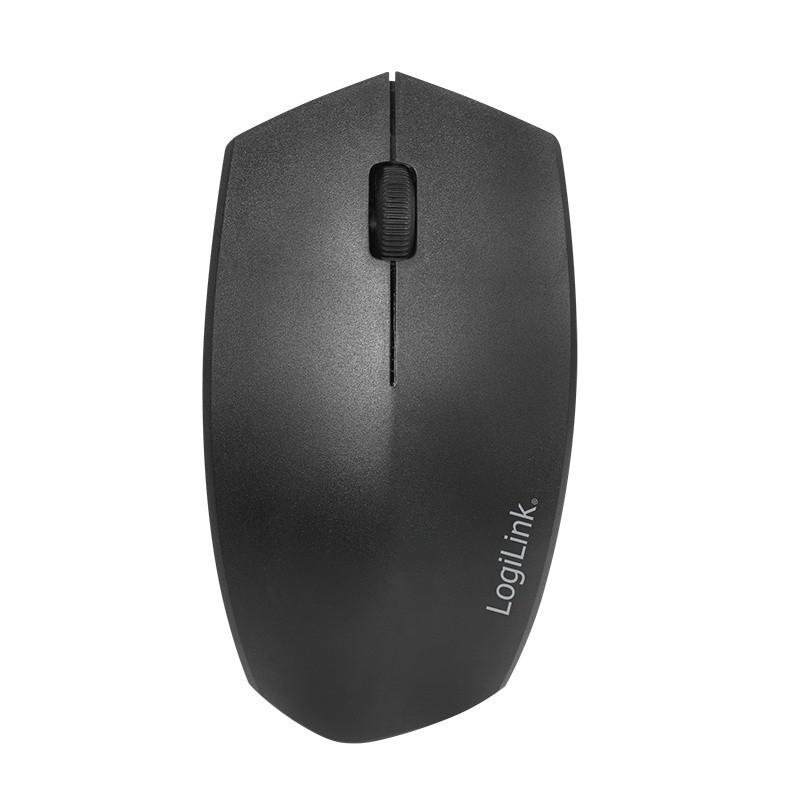 Ergonomic mouse wireless 2.4GHz, 1200dpi, black