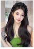 Elegant Cloud Headband with Long Curly Fake Hair 