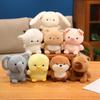 Cartoon Small Animal Capybara Rabbit Doll Plush Toy Sheep Doll Children Accompany Soothing Doll