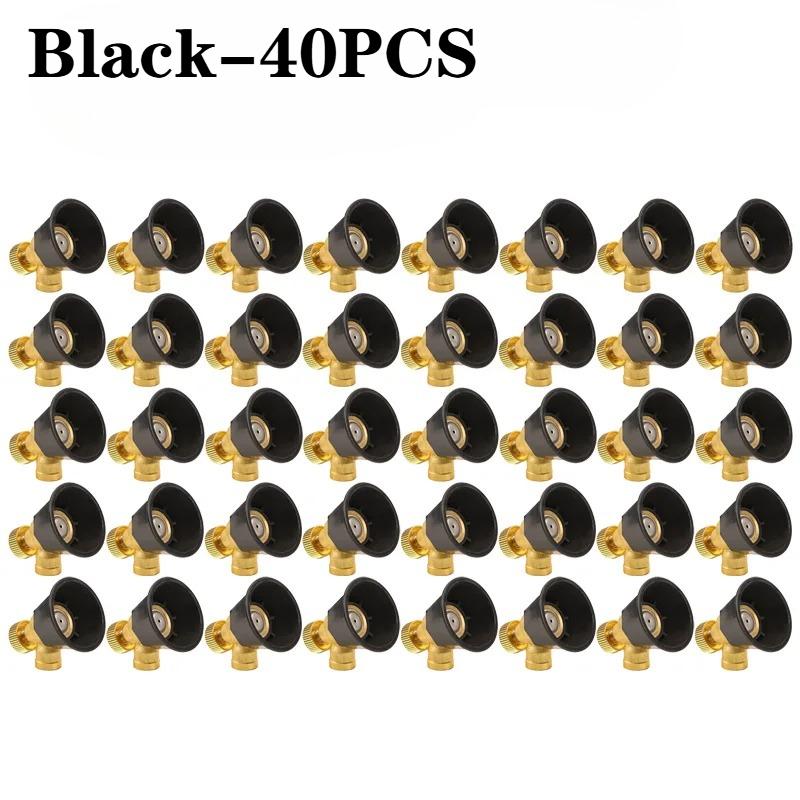 1-20PCS Bico Agrícola Ciclone Vórtice de Ar de Alta Pressão Ajustável à Prova de Vento Pulverizador Dosador Atomização Spray Ajustável