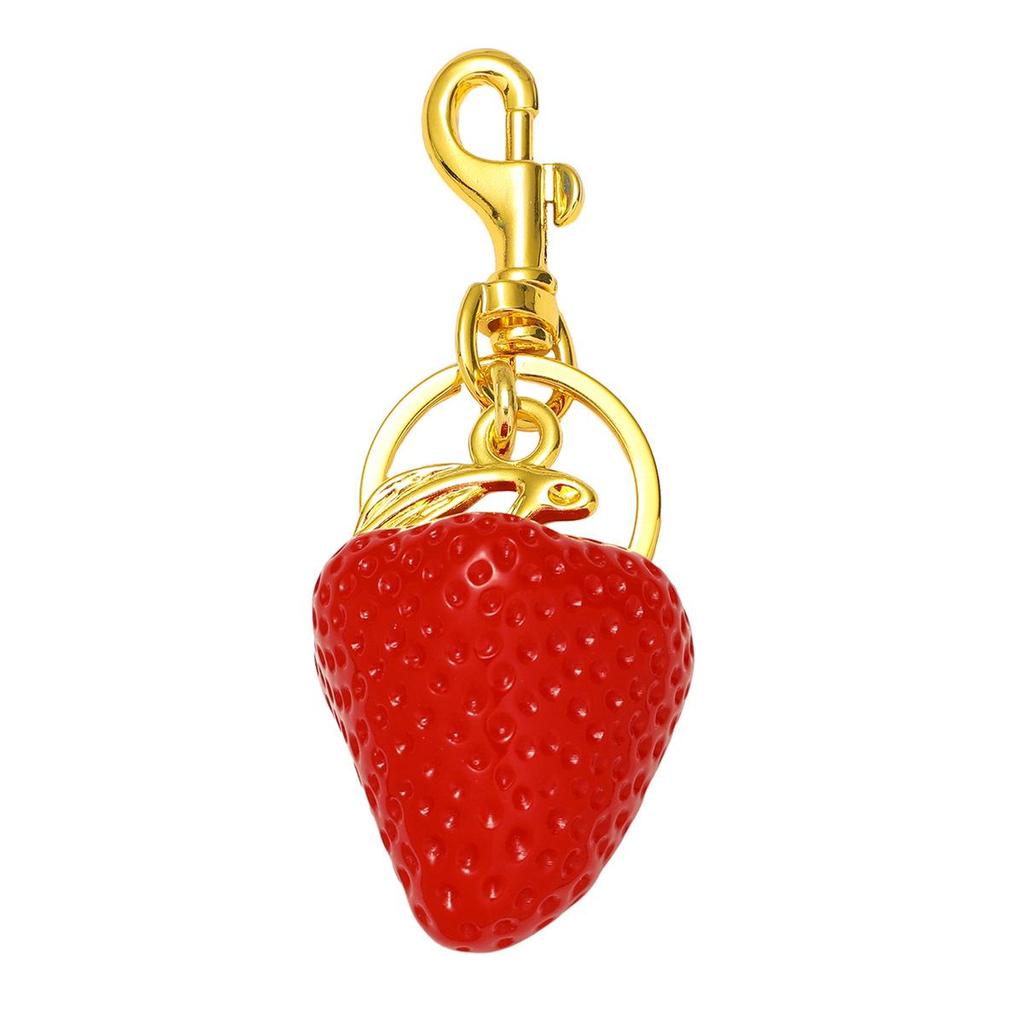 Fruit Personality Resin Keychain Pendant