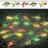 10 LED Dinosaurier Lichterkette USB/Batteriebetrieben Dekorative Lustige Kinder Girlande Nachtlichter Schlafzimmer Garten Hof