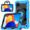 For Xiaomi Redmi Pad SE 4G 8.7 Inch Kickstand Case PC+Silicone Tablet Cover with Shoulder Strap