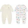 Rabby Unisex Baby Romper Pajama Set (2-Piece)