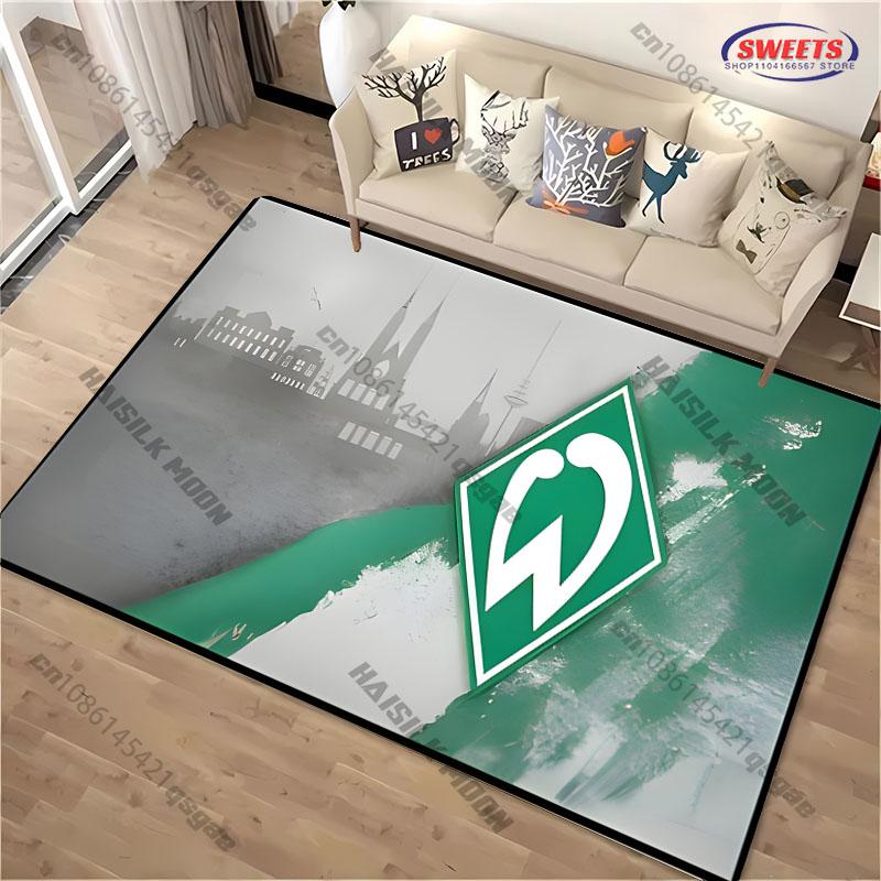 

Football Theme Classic Print Pattern Carpet,Rug Gift for Football Lovers,Bedroom, Living Room, Sofa, Study, Large Decorative Mat 40cm x 60cm