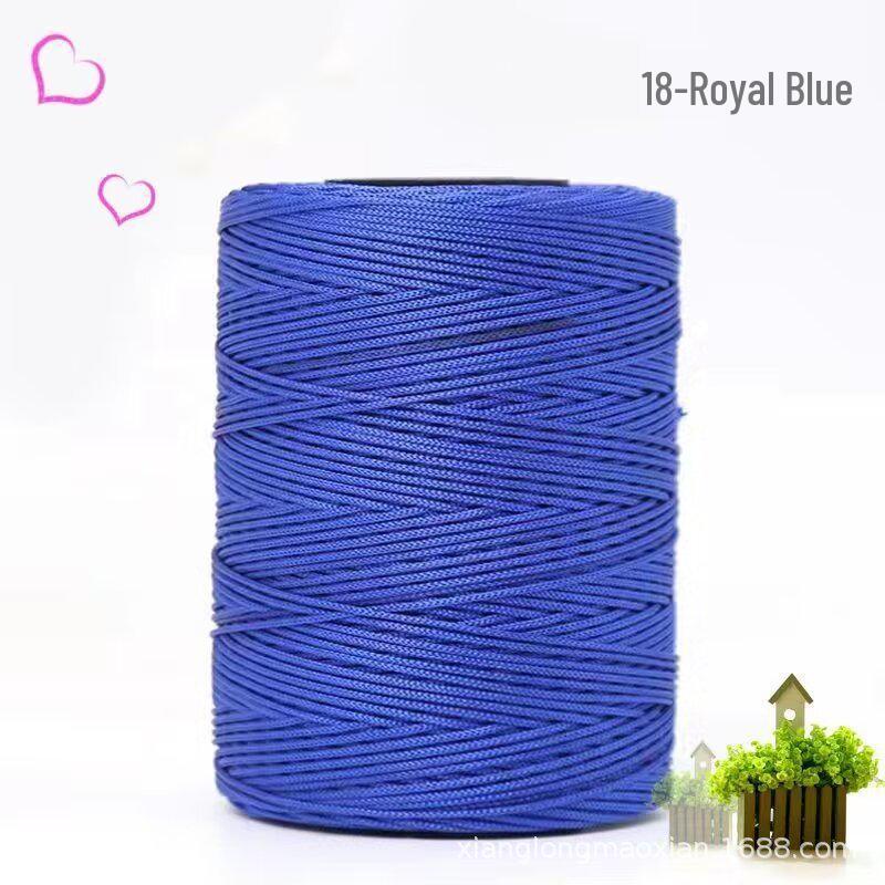2 Liang 1mm Multi-Color Ice Silk Thread for DIY Handmade Bracelets, Bags & Shoes