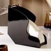 Multifunctional Coffee Filter Holder with Paper Storage and Coffee Bar Kitchen Supplies Case, Cone-Shaped Lid, Organization, Essentials,