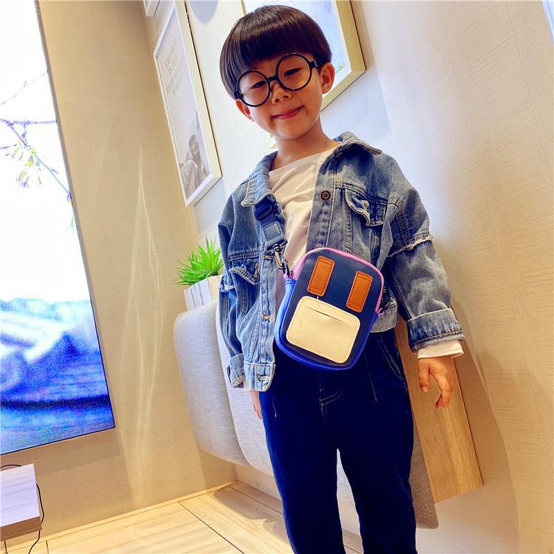 Trendy Fashionable Korean Style Patchwork Children's Crossbody Bag For Kids