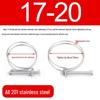 Stainless Steel Double Wire Hose Clamp Set
