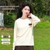 Baleno Women's Cotton Long-Sleeve Graphic T-Shirt
