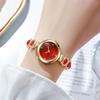 Fashion Ladies Quartz Watch With Alloy Band Decorative Pointer Dial For Women