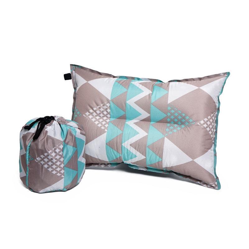 Outdoor Automatic Inflatable Pillow Leisure Tent Camping Sleeping Pillow Car Travel Pillow
