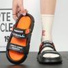Fashion Young Fashion Men's Slippers EVA Thick Bottom Mixed Colors Mens Casual Shoes Men Slip-on Sandals Summer Beach Male Sports Slides