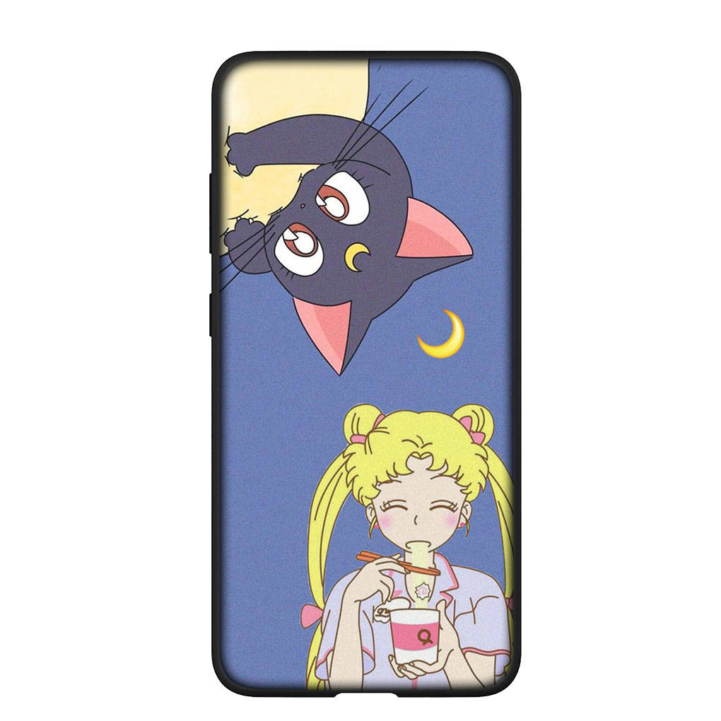 

Чехол для телефона Samsung Galaxy S25 S24 S23 iPhone 16 15 Xiaomi Redmi Note 14 13 12 16E X 11 Pro Max OPPO Moto E15 Huawei Lovely Sailor Moon Girl Cover for iPhone 16 Pro Max ceil